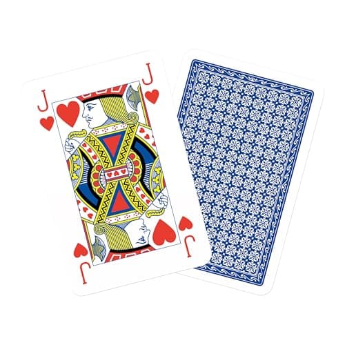 Waddingtons Number 1 Playing Card Game, play fish, slap jack, crazy eights and rummy, Great Travel Companion, Gifts and Toys for Boys, Girls and Adults-Single or 1 Deck of Cards in Red or Blue Colour — view 6