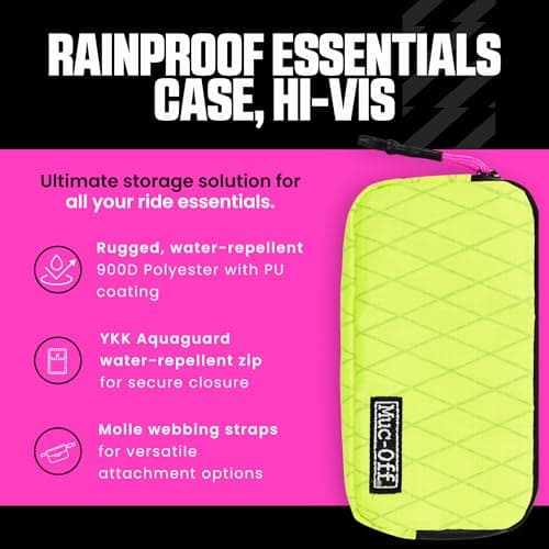 Muc-Off Rainproof Essentials Case, Hi-Vis — view 2