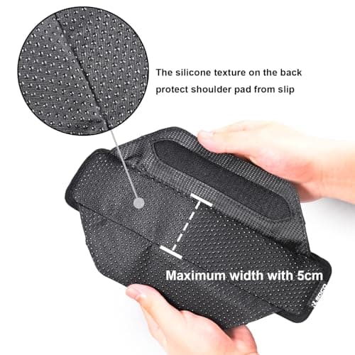 RLSOCO Adjustable Carry Straps for Baby Stroller - Stroller Straps Compatible with Stokke/Babyzen/Maxi-Cosi/Kinderkraft/My Babiie, Stroller Strap for Parents, Airplane Travel,outoor — view 2