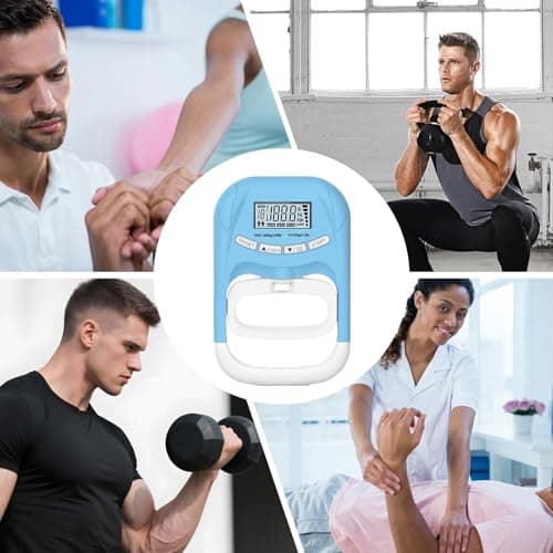 Grip Strength Measuring Device 396lbs Rechargeable Digital Display — view 4