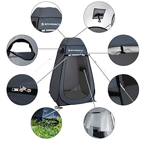 SONGMICS Portable Pop up Tent, Dressing Room Privacy Shelter — view 4