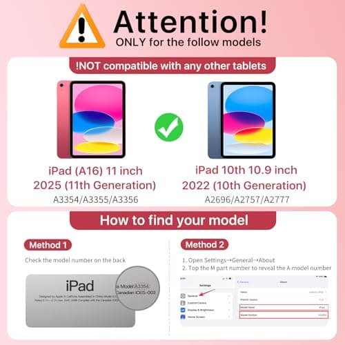 MoKo for iPad (A16) 11th Generation Case 11 Inch 2025 with Pencil Holder — view 2