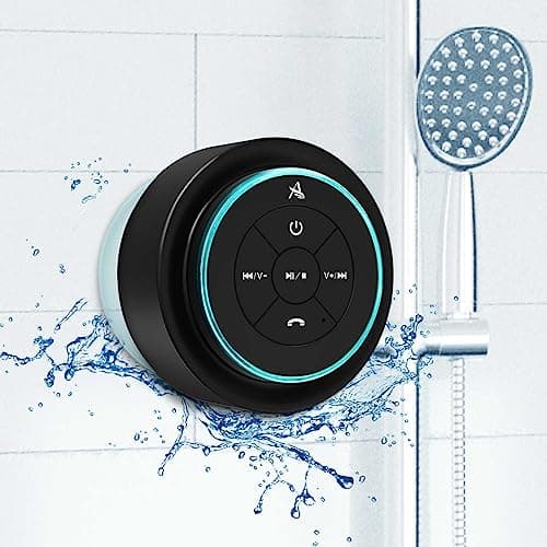 Xleader Pro Shower Speaker (Upgraded) Certified IPX7 Waterproof Bluetooth