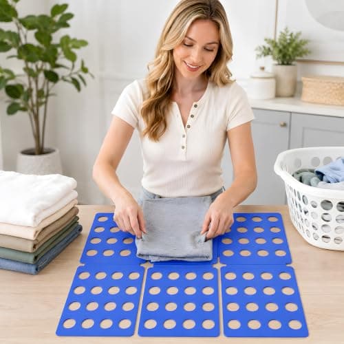 BoxLegend T Shirt Folder Board Clothes Folder, Blue — view 6