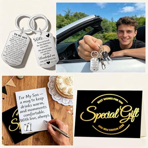Joybble Gifts for Boys, Funny Son Gifts, Unusual Birthday Gift for Teenage Boys, 20oz Stainless Steel Travel Tumbler Gift Set for Him, Cool 6 in 1 Multitool Pen Gadgets Presents from Dad Mum — view 5