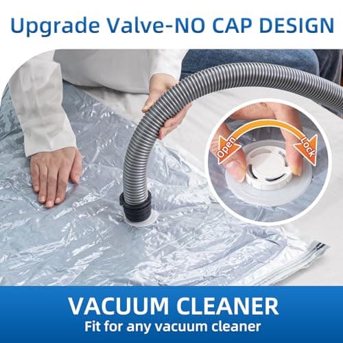TAILI Vacuum Storage Bags 8 Pack Extra Large, 100 x 80 CM, Space Saver — view 3