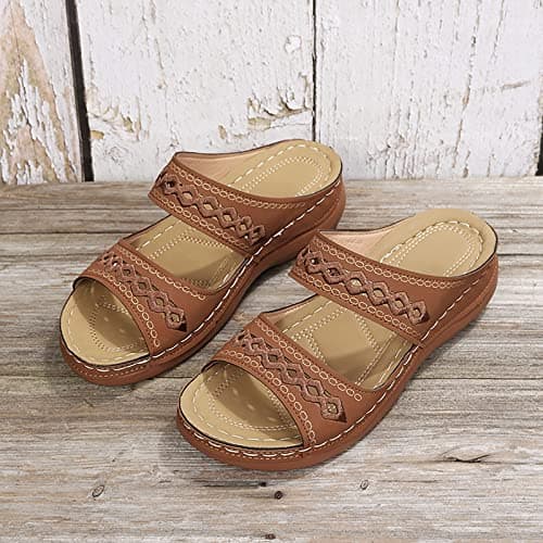 WILLBEST summer slippers men waterproof walking trainers summer snow waterproof wedding shoes for bride leather slippers mens sports shoes for women cushioned insole black women size 5 fold up pumps — view 4