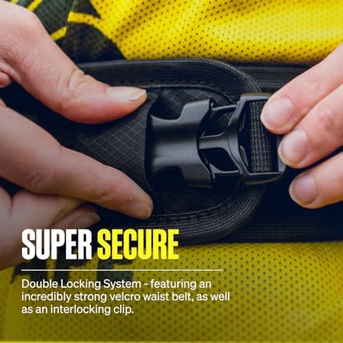 SPORTTAPE Bum Bag - 3L Waterproof Run On Hip Pack for Sports, First Aid — view 5