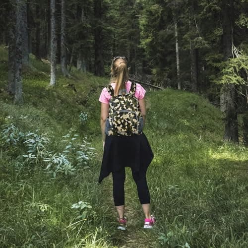 GCSOAR Hiking Backpack 4 packs, Backpack for Women and Men Outdoor Backpacks, Foldable, Camou, Green, Black, Grey, 20l/0.26lb — view 4