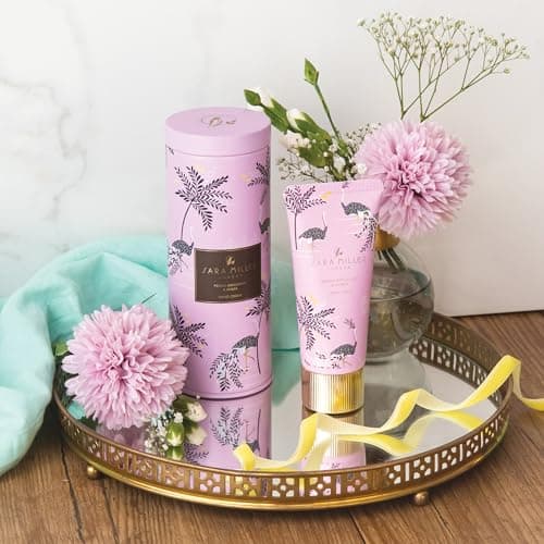 Sara Miller London Hand Cream 100ml in Ostrich and Palms Tin — view 4