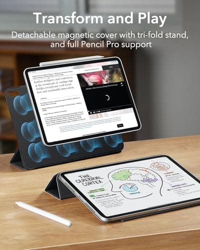 ESR for iPad Mini 7 Case, iPad Mini 7th/6th Gen Case (8.3 inch), Black — view 3