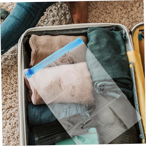 ULTECHNOVO 5 Pack Hand Roll Vacuum Compression Bags for Clothes and Bedding, Space Saver Bags with Good Sealing, Sturdy Pa/pe Storage for Travel and Closet Organising — view 4