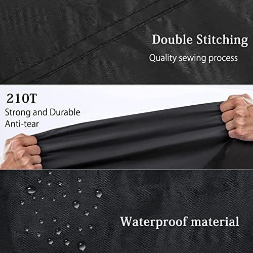 Toptrek Bike Cover, Bike Covers for Outside Storage 210T Outdoor Waterproof — view 2