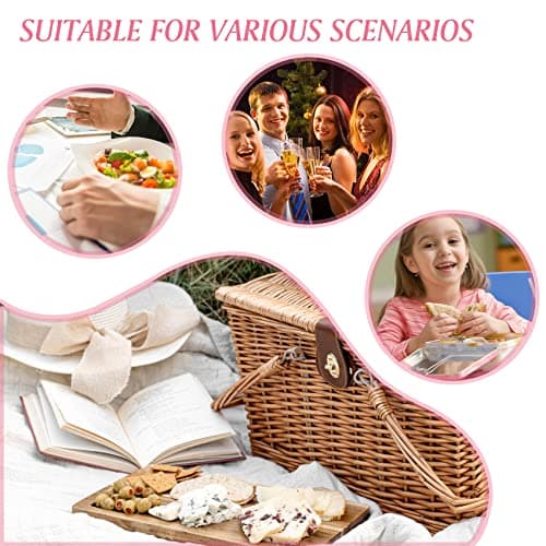 Travel Cutlery Set with Case, Reusable Plastic Cutlery Set — view 6