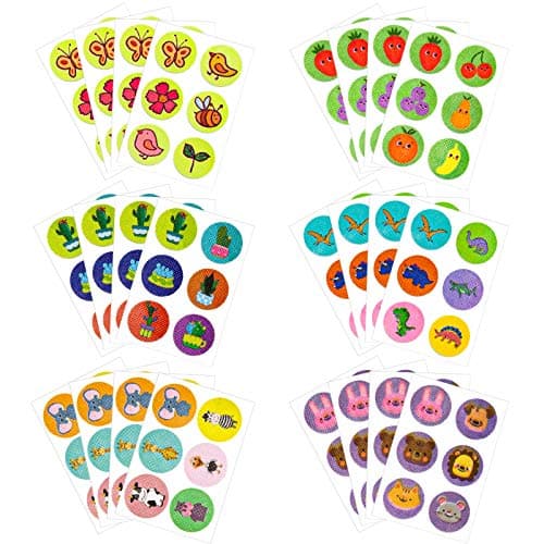 Whaline 144Pcs Mosquito Repellent Sticker Natural Insect Repellent Patches with 36 Patterns to Repel Mosquito, Midge & Insect, Offer 1152 Hours Protection for Outdoors Hiking Camping — view 2