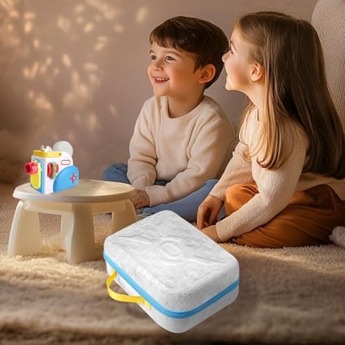 sarlar Detachable Bag Compatible with Little Tikes Story Dream Machine Books Starter Set，Kids Toys Storage Case for Little Tikes for Storybook, Audio Play, Character,with Handle and Shoulder Strap — view 6