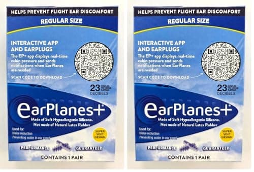 Earplanes (Adult, 12 Years+) (Pack of 2)