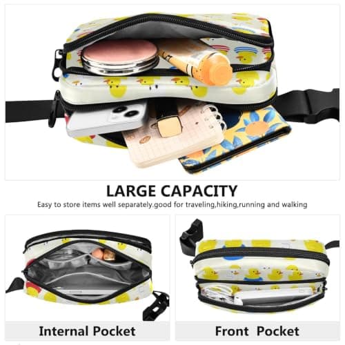 Water Resistant Adjustable Strap Fashion Waist Packs — view 4