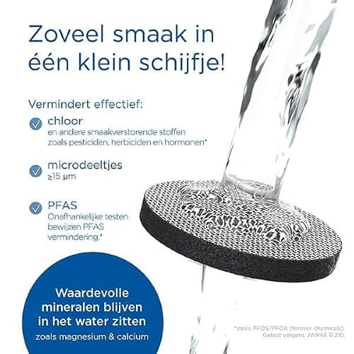 BRITA Model Vital Water Filter Bottle Light Green (600 ml) Including 2 MicroDisc Filters - Practical Water Bottle with Water Filter for Travel, Filters Chlorine & Bacteria When Drinking/Dishwasher — view 5