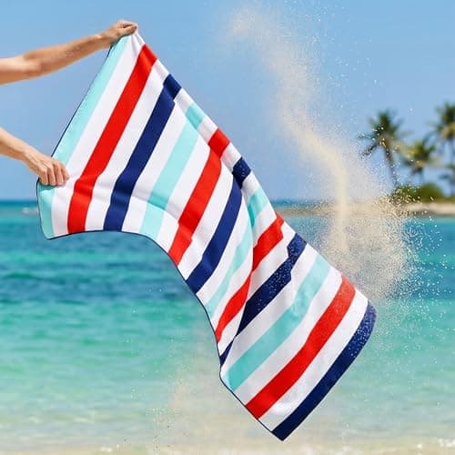 Exclusivo Mezcla Oversized Microfiber Beach Pool Towel for Adults, 180x90cm — view 4