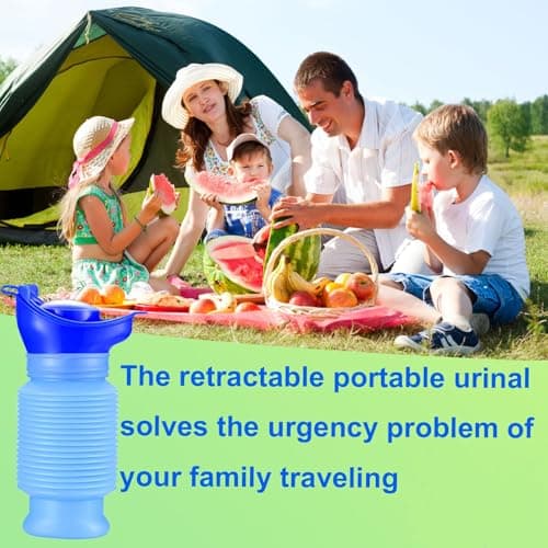 Ginddy Shrinkable Urinal,Portable Urinals for Men,750ml Leak-Proof Shrinkable Urinal Bottle,Reusable Emergency Car Toilet for Travel,Camping & Traffic Jams,Mobile Pee Bottle for Adults — view 5