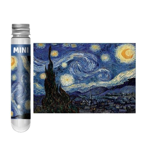 Mini Puzzles In A Tube – 150 Piece Starry Sky Jigsaw Game 15x10cm