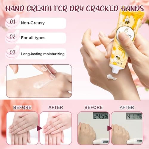 Mini Hand Cream Multipack, 100 Pack Hand Cream Set, Hand Care for Dry Cracked Hands, Bulk Gift for Women, Travel Size Lotion Bulk, Small Gifts for Women Men Christmas Birthday Party Favor — view 5