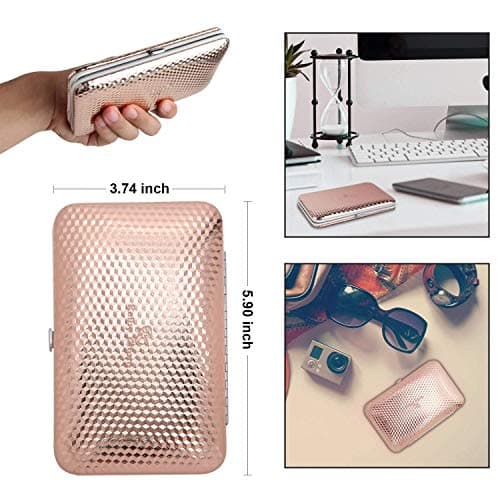 Manicure Set 18pcs Professional Nail Clippers Kit, Rose Gold — view 2