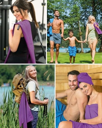 Fit-Flip Microfibre Towel - Compact, Ultra lightweight & Quick dry — view 5