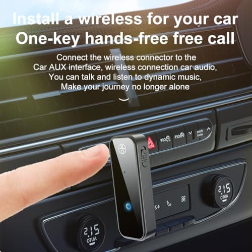 AXFEE Bluetooth Transmitter Receiver,Mini Wireless Car/Airplane Bluetoothes — view 4