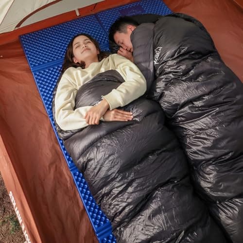 NTEK Foldable Camping Sleeping Mat – Lightweight Closed-Cell Foam Mattress – Compact Outdoor Sleeping Pad for Hiking, Backpacking, Fishing, Picnic & Tent Camping (BLUE) — view 3
