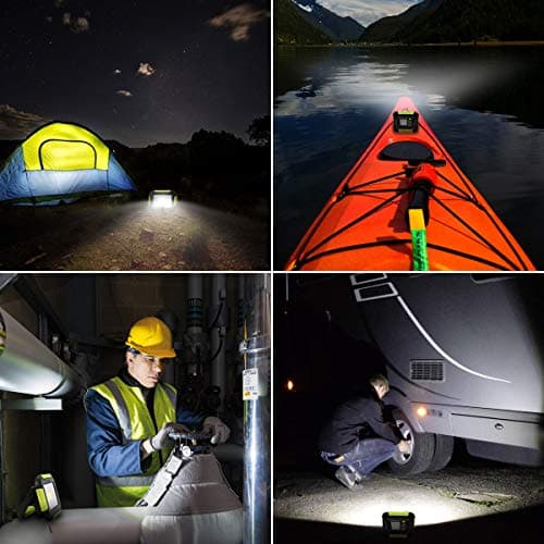 LE Camping Light Rechargeable, 1000 Lumen Portable Work Light Rechargeable — view 6