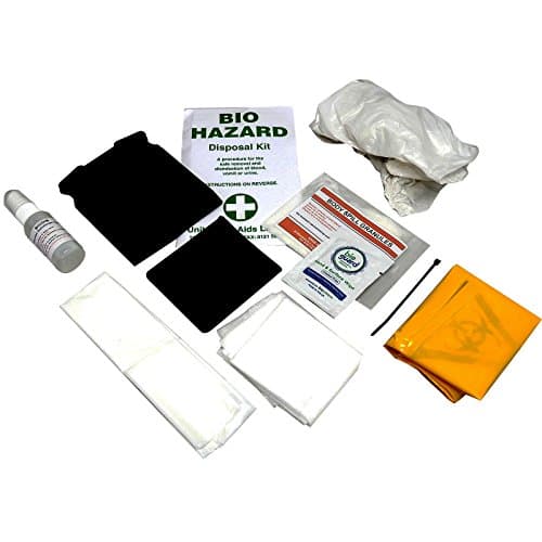 Qualicare Emergency Bio Hazard Body Fluid Blood Spill Clean Up Disposal Kit Bag - Twin Pack — view 2