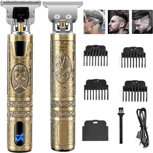 Hair Clippers Men Professional Beard Trimmer, Electric Self Hair Clippers