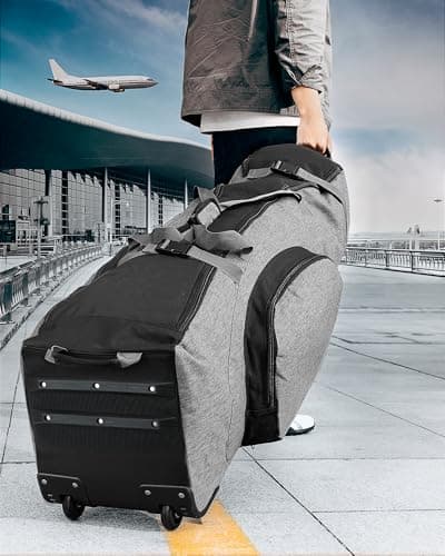 OutdoorMaster Padded Golf Travel Bag with Reinforced Wheels — view 2
