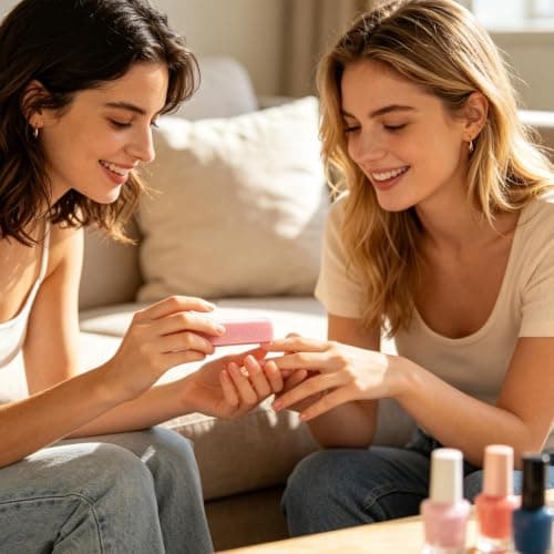 Gel Nail Sanding Buffers, Fine Grit Nail Buffing Blocks for Smoothing — view 4
