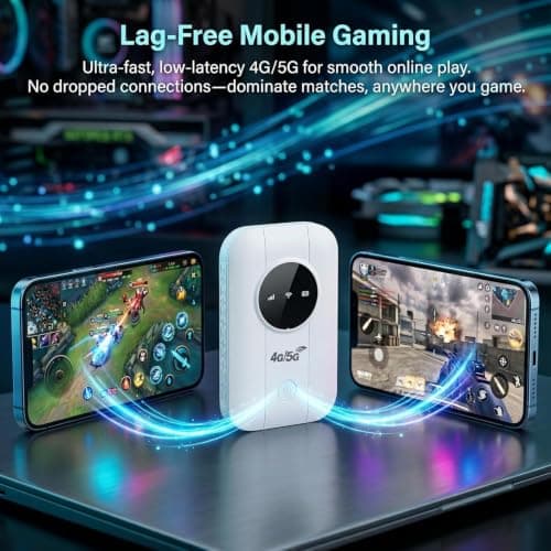 5G Portable WiFi 6 MiFi Hotspot,Mobile WiFi Router 5G,Portable WiFi Router — view 4