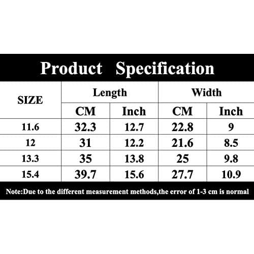 Laptop Sleeve Bag, PU Leather Protective Notebook Case Cover,Yellow,11 Inch Plus — view 5
