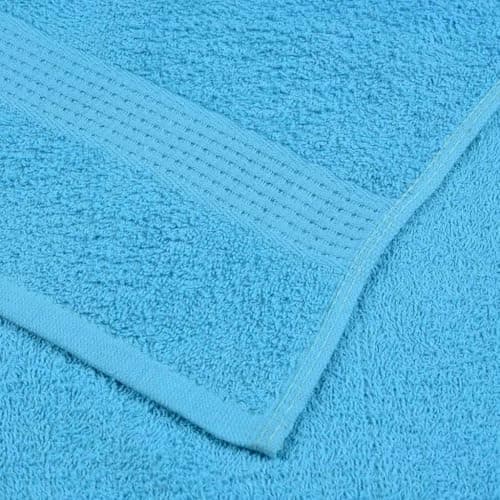 Eclith Frogn Set of 4 Turquoise Wash Cloths 30 x 30 cm 360 g/m² Made of 100% Cotton, Absorbent, Machine Washable, Versatile for Bathroom, Sauna, Fitness, Travel and Hotel Applications — view 5