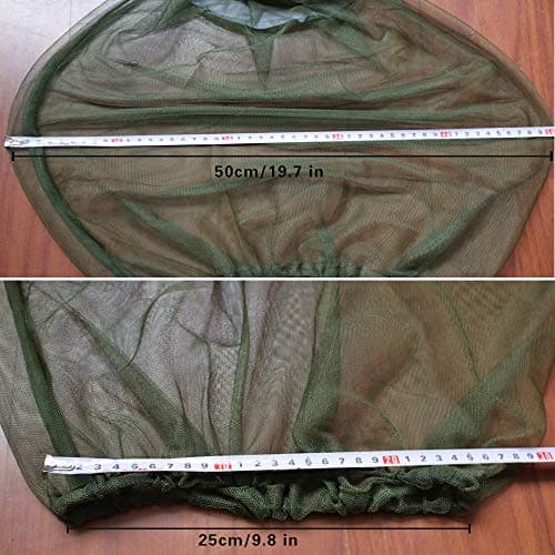 5 Pack Mosquito Head Net Mesh Hat Face Netting — view 4