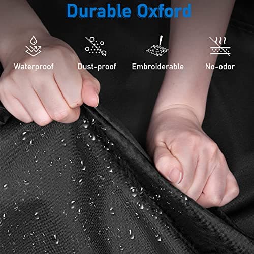 MISSLO 43" Heavy Duty Suit Bag Cover for Travel 6" Gusseted Suit Carriers for Men Women with 4 Handles and Pockets Hanging Garment Bag for Shirts, Coats, Dresses, Clothes — view 5