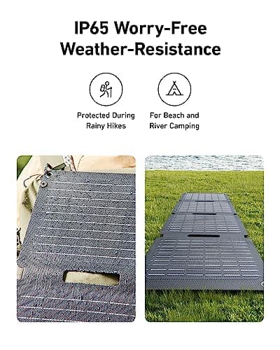 Anker Solix PS30, 30W Foldable Portable Solar Panel, IP65 Waterproof — view 4