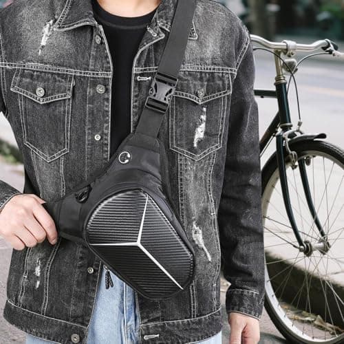 Motorcycle Leg Pocket - Waterproof Thigh Pocket with Adjustable Straps | Quick Release Storage | High Capacity PU EVA Travel Bag for Tour Commuting Outdoor Adventure Accessories — view 5