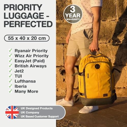 CabinMax Ryanair Cabin Bags 55 X 40 X 20 Travel Backpack Cabin Bag 55x40x20 — view 2