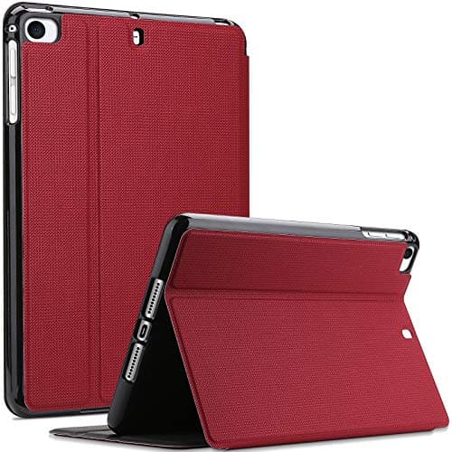 ProCase Folio Case for iPad Mini 5th Generation 2019 & Mini 4 3 2 1 -Red