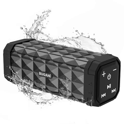 BUGANI Portable Bluetooth Speaker, Wireless Speaker with 24H Playtime