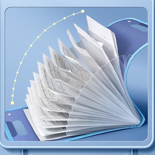 Expandable File Folder Organizer Large Capacity Waterproof Document Case — view 4