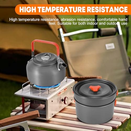 Camping Cooking Set with Storage Bag for Picnic Hiking — view 5