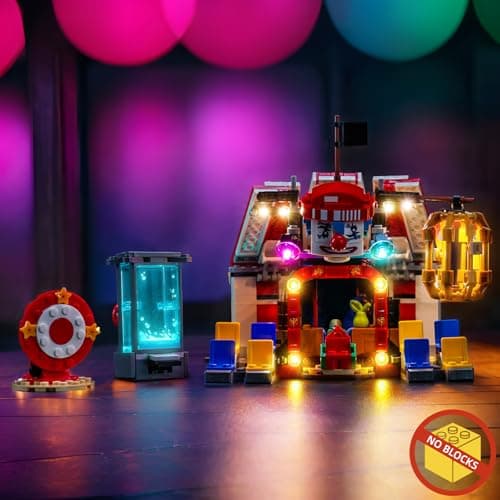 Light Kit Compatible with Lego 75637 Buggy the Clown's Circus Tent — view 4