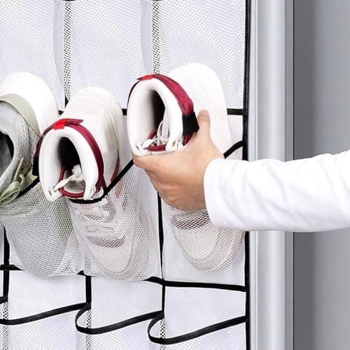 GAOHAN 35 Large Pockets Over Door Shoe Storage Organiser Wardrobe Shoe Rack — view 3